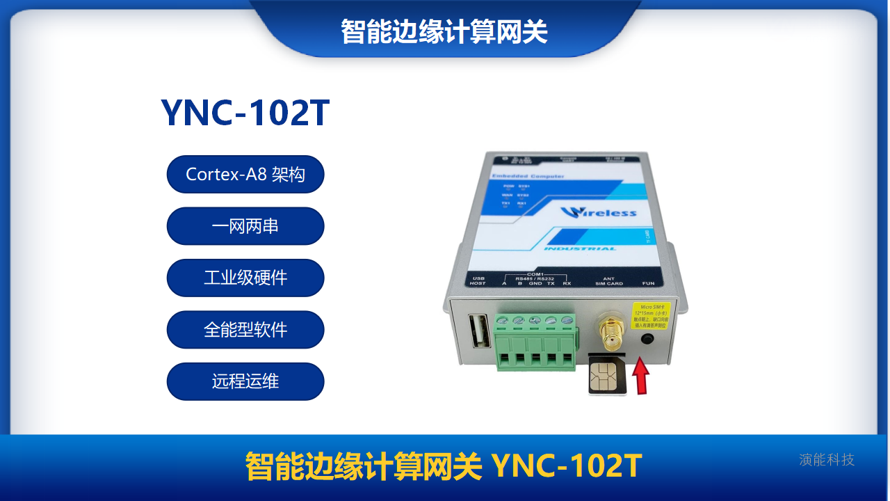 智能边缘计算网关YNC-102T